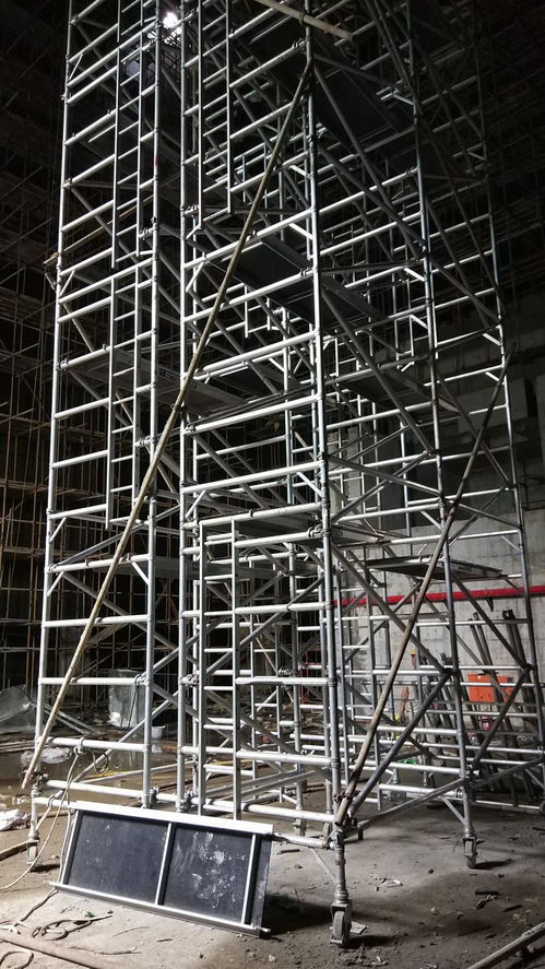 廣州花都單寬鋁合金腳手架,絕緣腳手架,移動(dòng)工作平臺(tái)